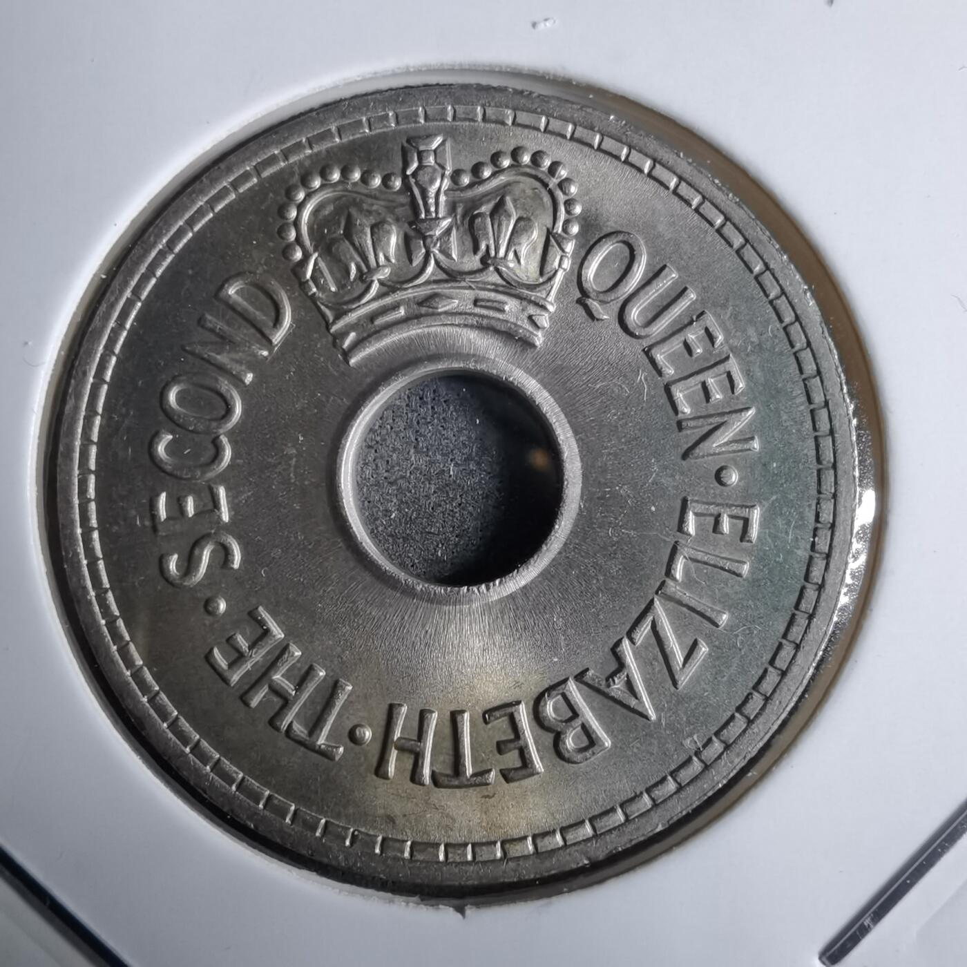 沼泽如烟--第913场 斐济1968年1便士