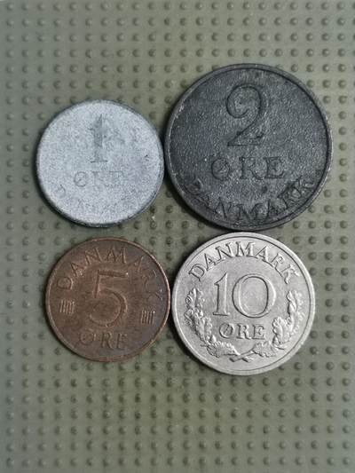 2025年第123场各国散币拍卖（总第123场） - 丹麦4枚