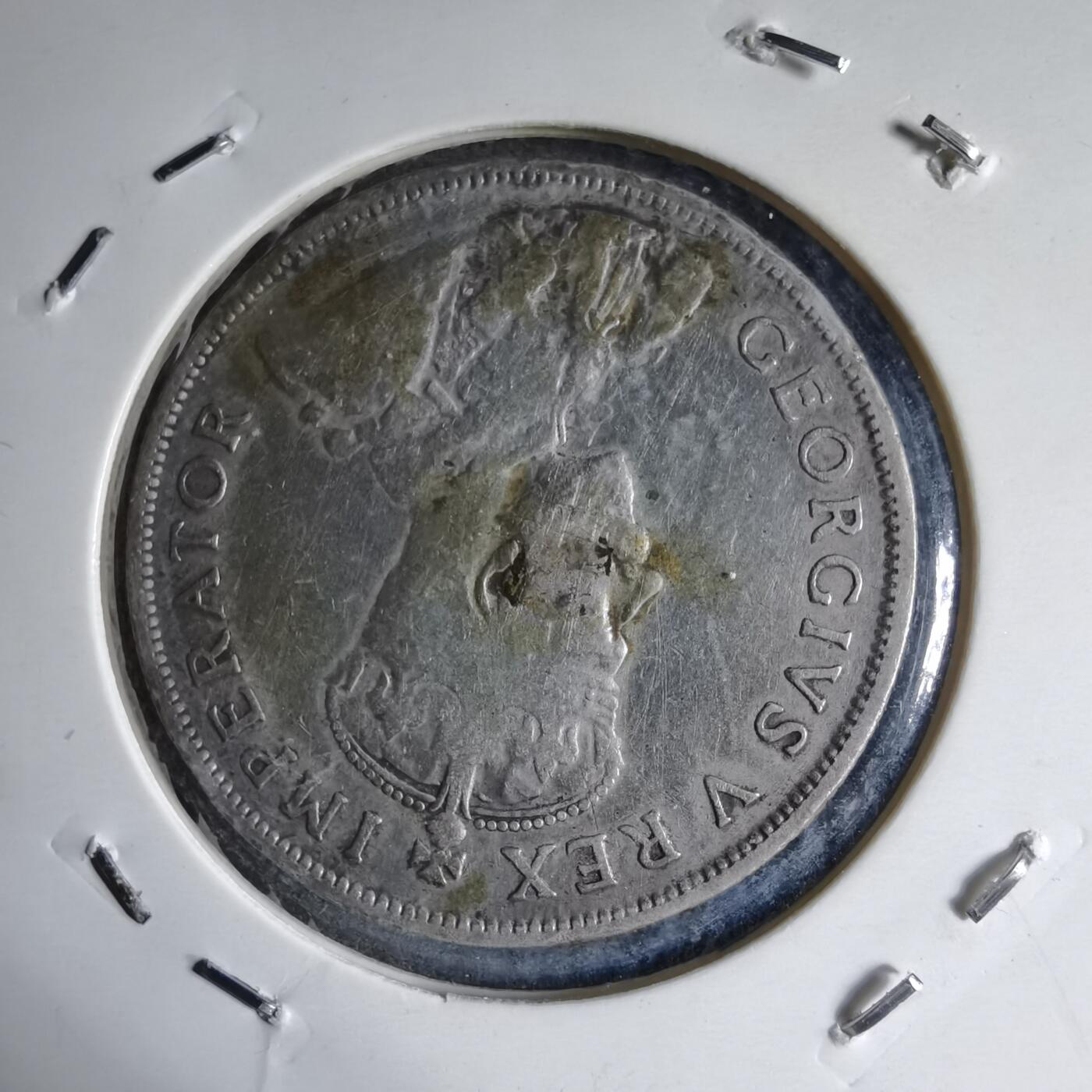 沼泽如烟--第913场 英属南非1933年2先令银币