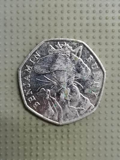 2025年第123场各国散币拍卖（总第123场） - 英国2017年彼得兔50便士纪念币