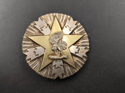 11月23日精品徽章专场 - 南斯拉夫三级人民军银质勋章镀金版