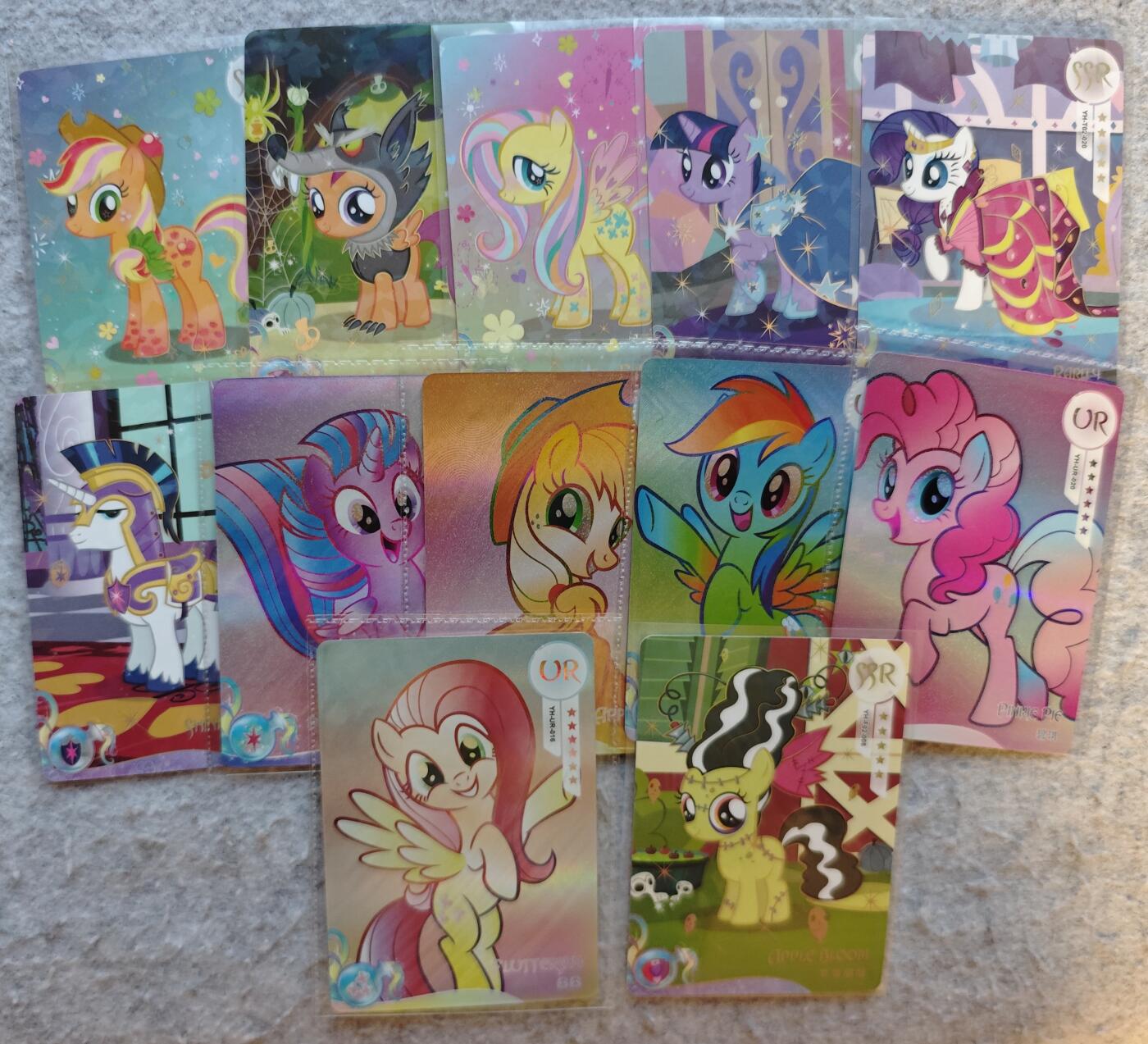 【随心含颖卡拍51期】卡游/集卡社/卡卡沃 抽卡机专场拍卖【无佣金】 卡游。小马宝莉ur卡➕ssr卡十几➕