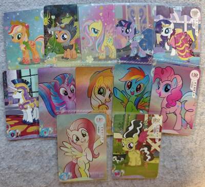 【随心含颖卡拍51期】卡游/集卡社/卡卡沃 抽卡机专场拍卖【无佣金】 - 卡游。小马宝莉ur卡➕ssr卡十几➕