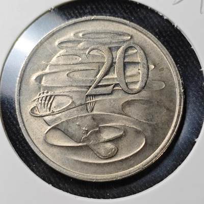 KK钱币收藏小铺 （套币 好品/批量散币 银币）专场  2月预留时间 周末发货 -  1973澳大利亚20分 好品