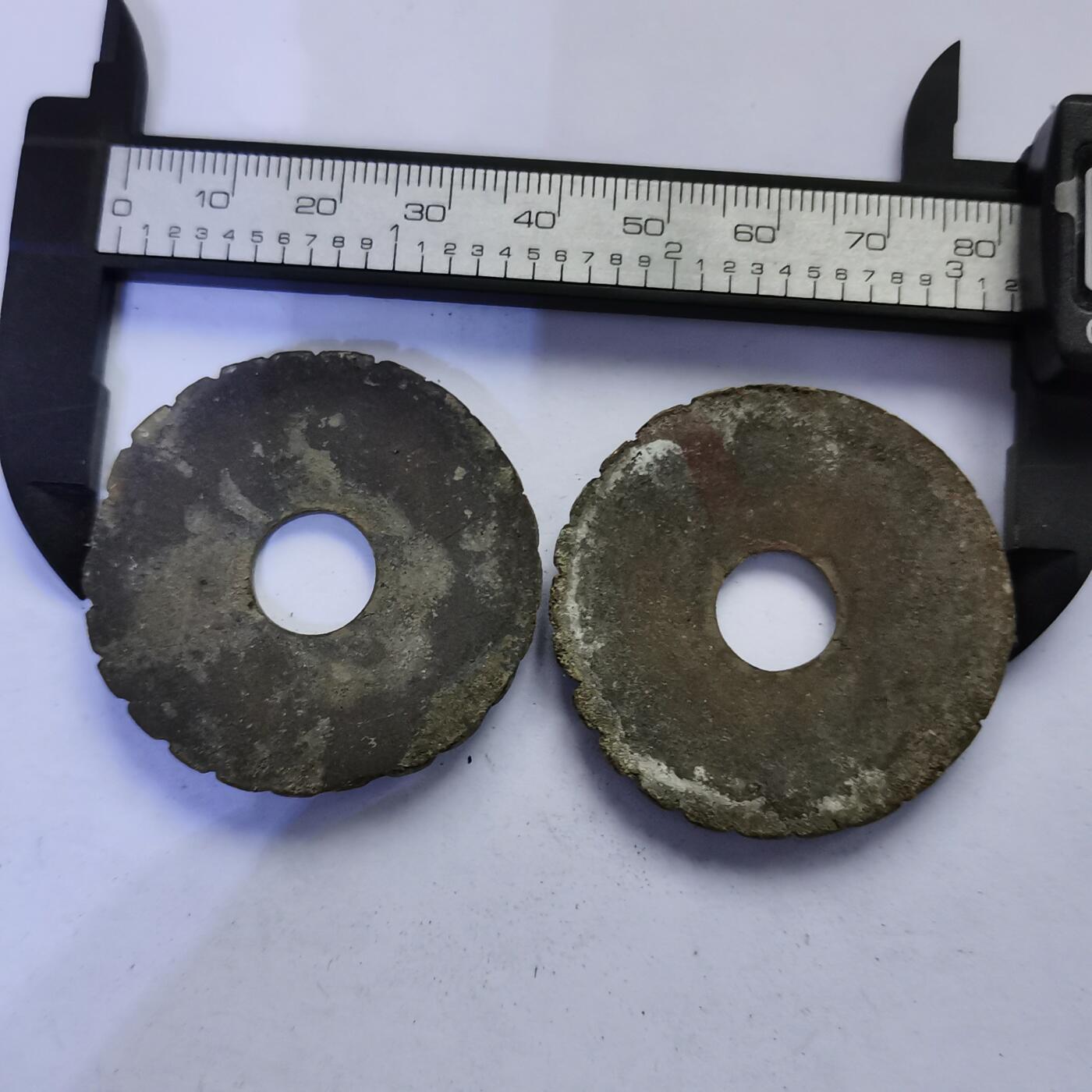 藏珍品阁杂件专场82期 铜配件一对