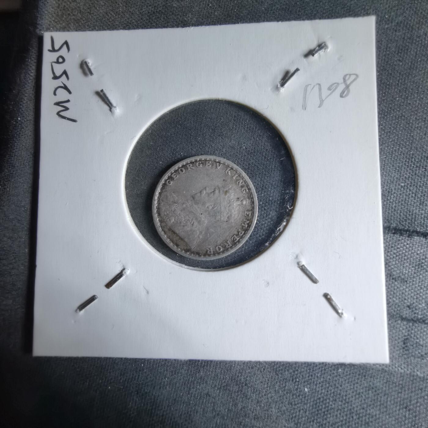 沼泽如烟--第913场 英属印度1912年2安娜银币