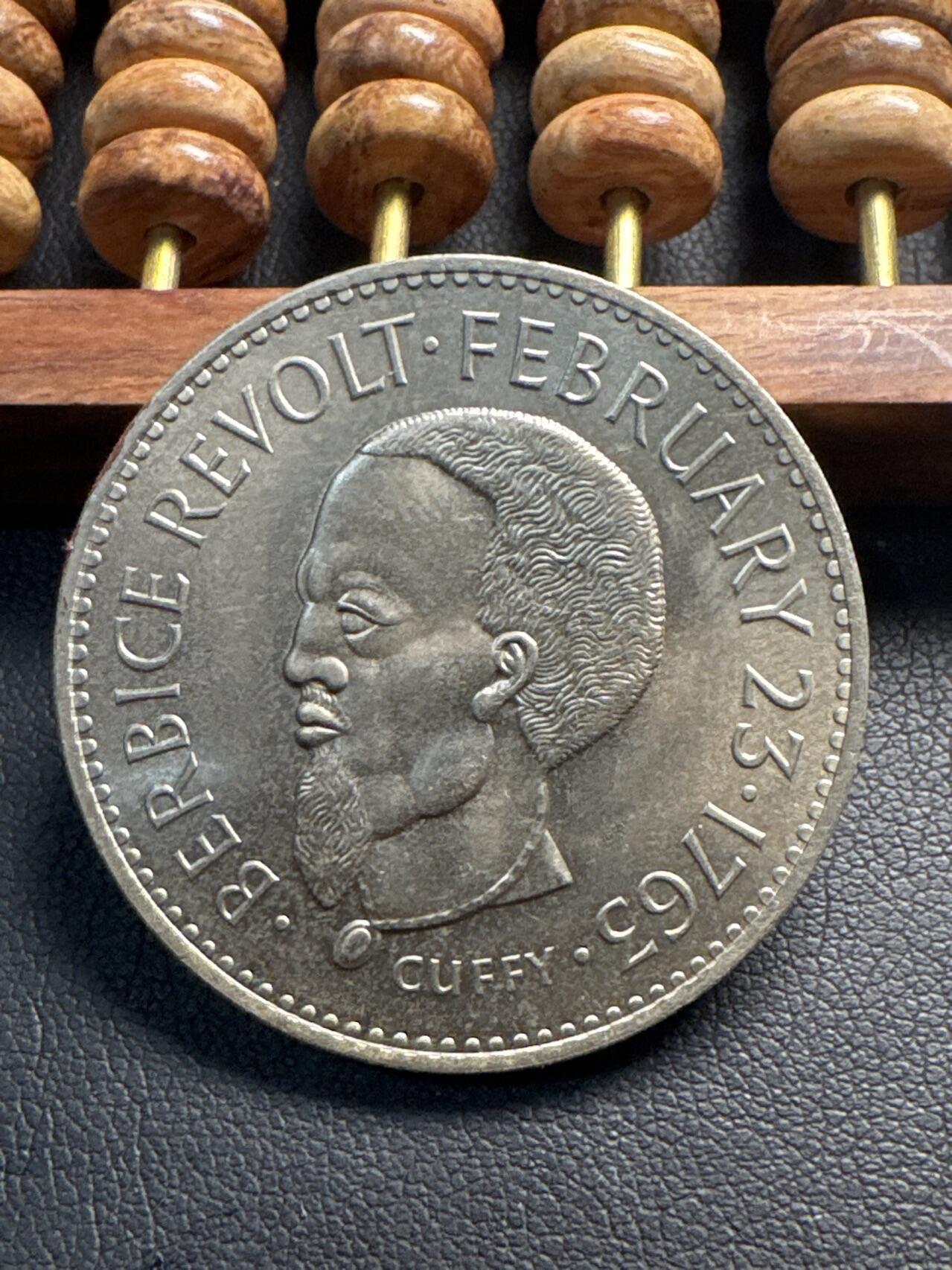 ❤️【币观天下】❤️ 第332期钱币拍卖- 2025.11.28周五晚上6点半场-长期征集拍品 圭亚那1970年粮农纪念1元铜镍币