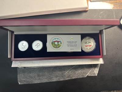 ❤️【币观天下】❤️ 第332期钱币拍卖- 2025.11.28周五晚上6点半场-长期征集拍品 - 塔吉克斯坦2021年独立30周年5枚精制纪念银币套装合计150G发行量只有100套