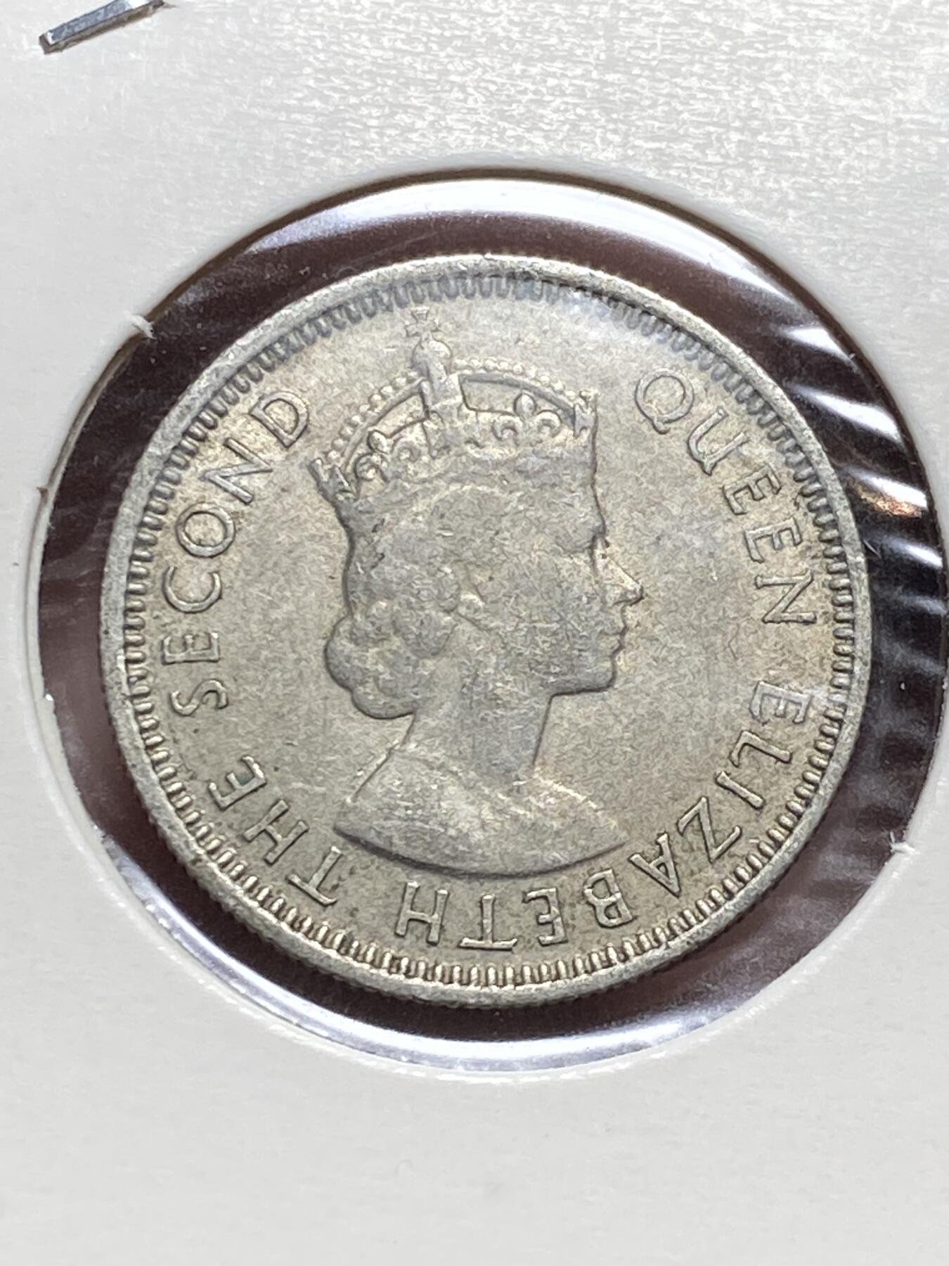 2025年第一百三十二场(总第一百五十八场）外国好品纸夹散币场(免佣金) 斐济🇫🇯1953年6便士(伊丽莎白二世加冕年，第一版首发年)