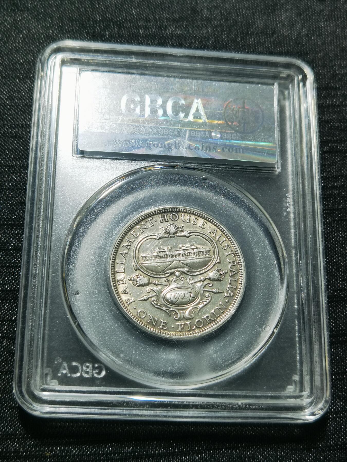 天下钱庄专场欢迎参拍 澳大利亚1弗罗林银币