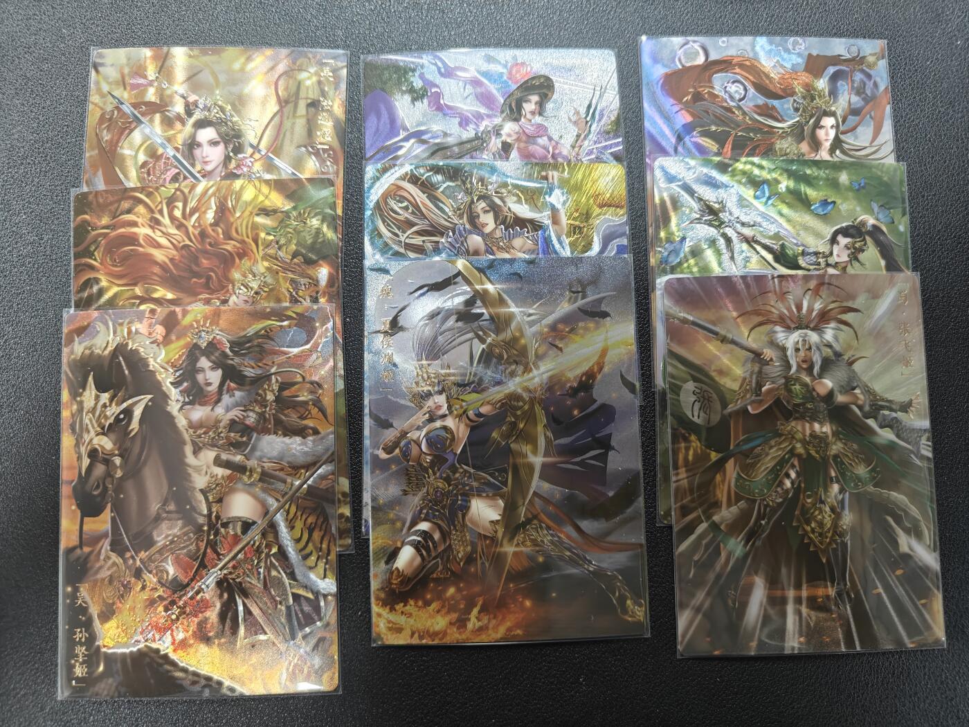 天玑星卡拍第142期《11.25周二截拍艺气风发》持续收拍收评中 满赠卡需备注 卡玩帕克 魂姬三国 镭光 1-4弹 36张