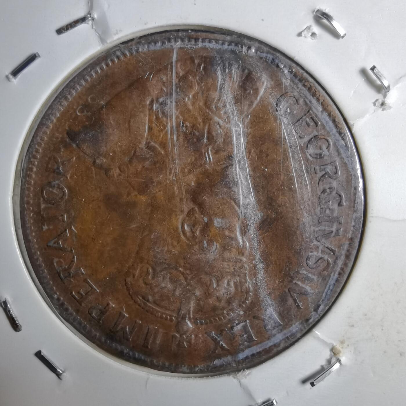 沼泽如烟--第913场 英属南非1926年1便士 字母版