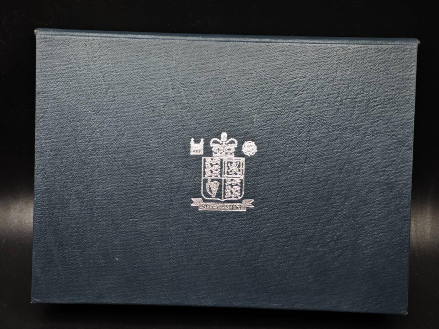 【淘币小摊】实时拍第八百零八拍   银币套币场   满百包邮可预留二周 每周一统一发货   英国1998年精制套币原盒原证