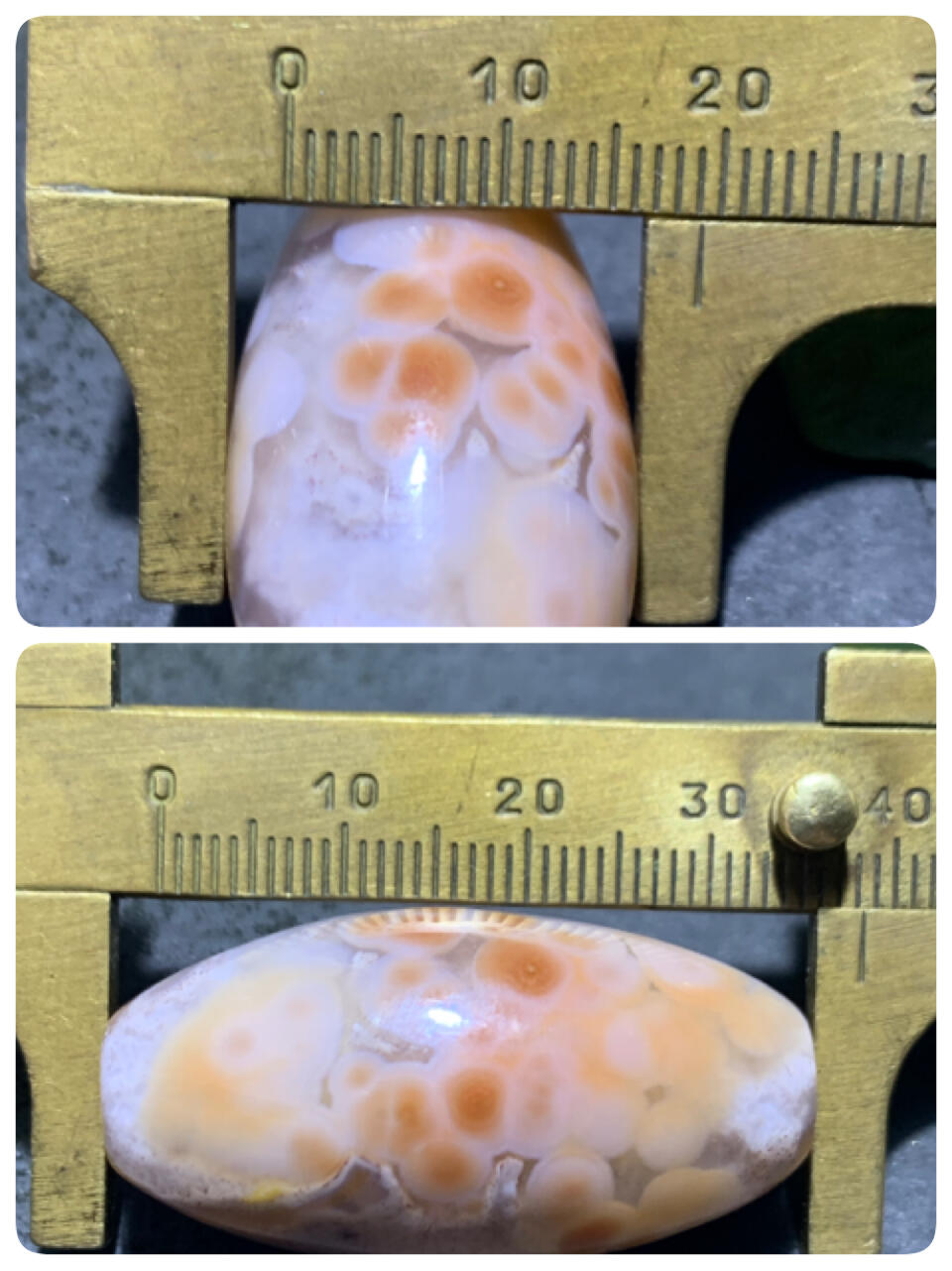 精美冻料冰飘糖心料战国红玛瑙随形桶珠一颗