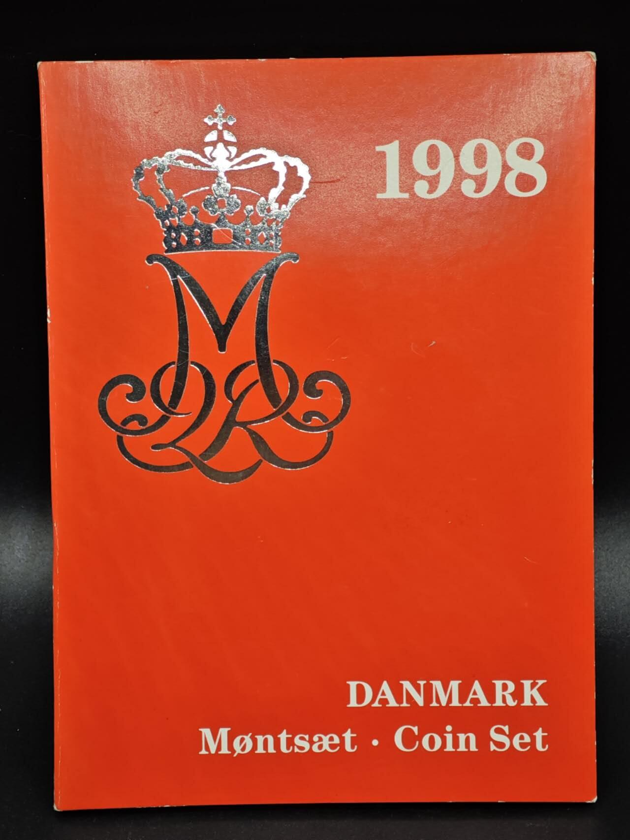 【淘币小摊】实时拍第八百零八拍   银币套币场   满百包邮可预留二周 每周一统一发货   丹麦1998年套币