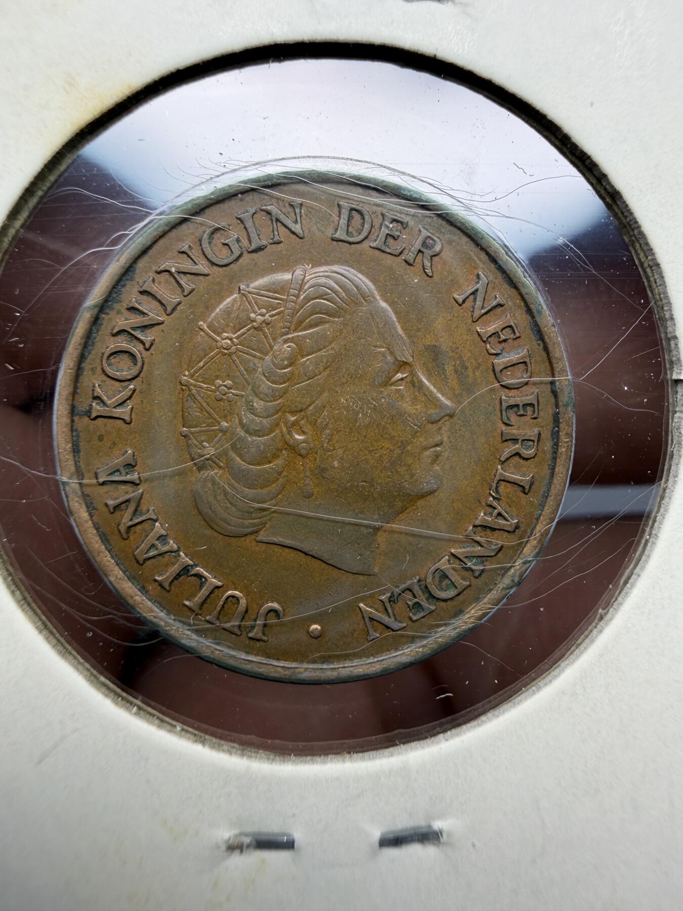 2025年集古藏今外币拍卖第十期-第9场—（总第289拍），可以寄存60天，满160元包邮。 1972年荷兰1分