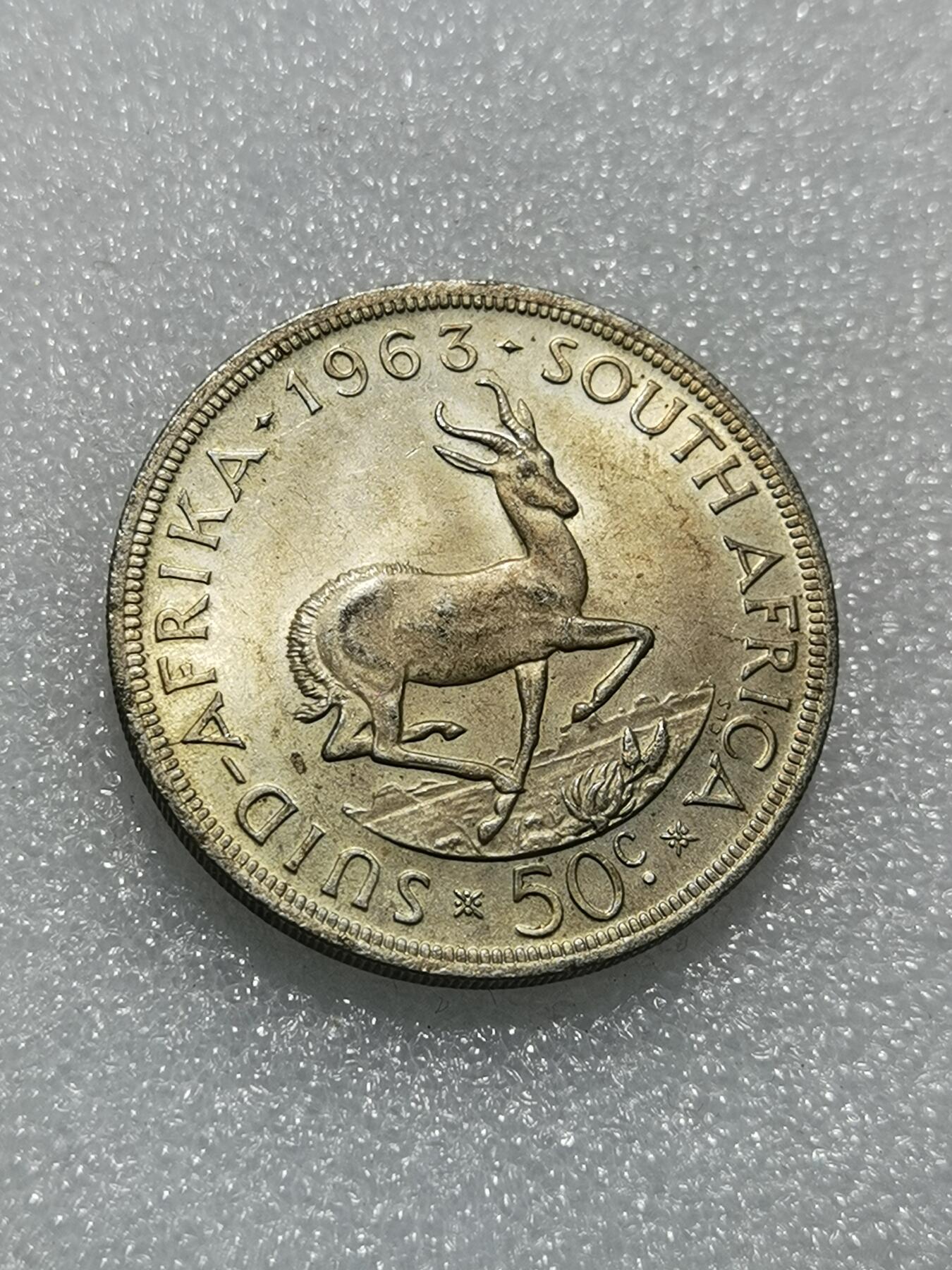 天下钱庄专场欢迎参拍 南非羚羊银币