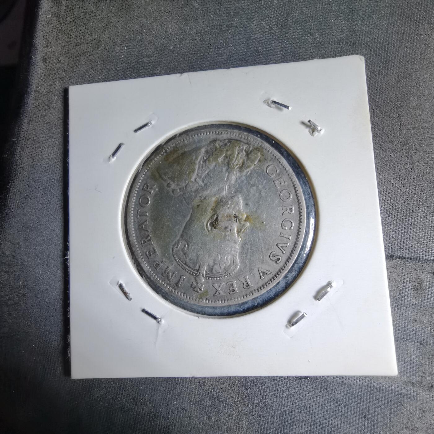 沼泽如烟--第913场 英属南非1933年2先令银币