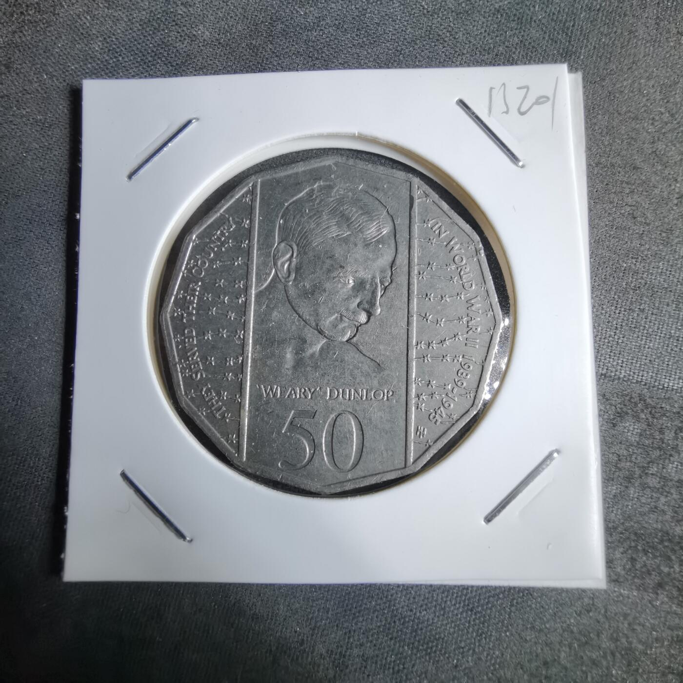 沼泽如烟--第913场 澳大利亚1995年50分纪念币