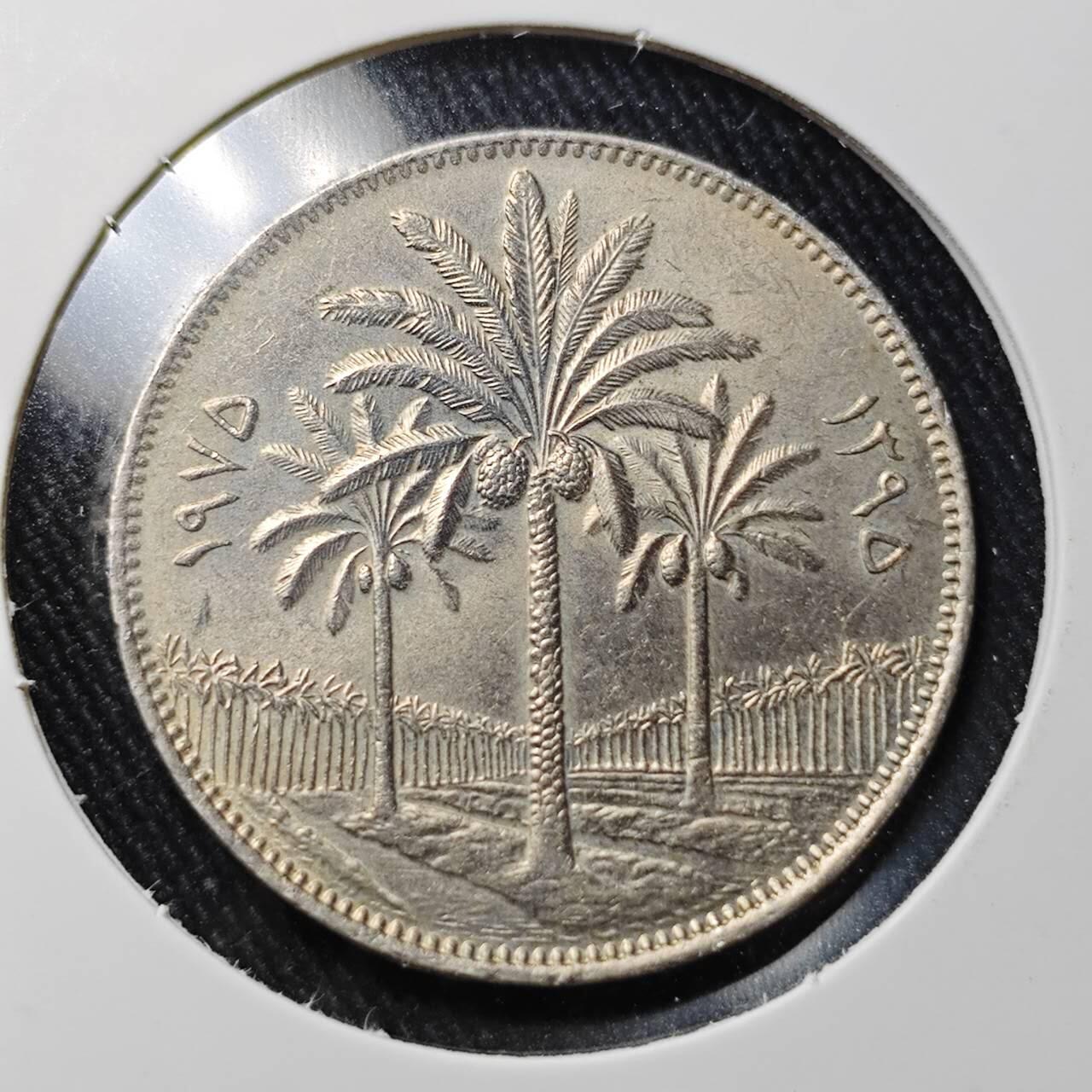 KK钱币收藏小铺 （套币 好品/批量散币 银币）专场  2月预留时间 周末发货  伊拉克100费尔 椰树 好品！