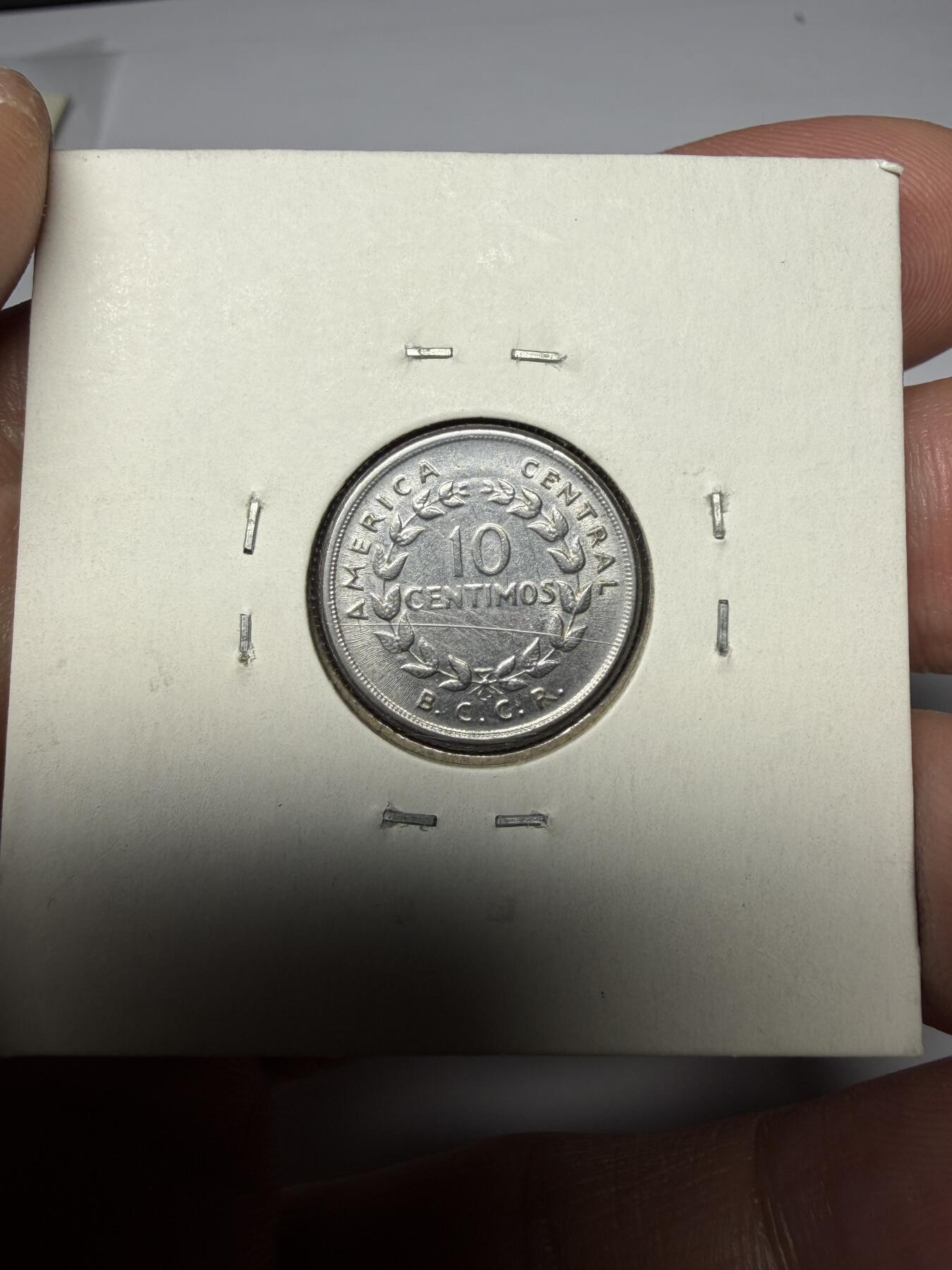 2025年集古藏今外币拍卖第十期-第9场—（总第289拍），可以寄存60天，满160元包邮。 1953年哥斯达黎加10分