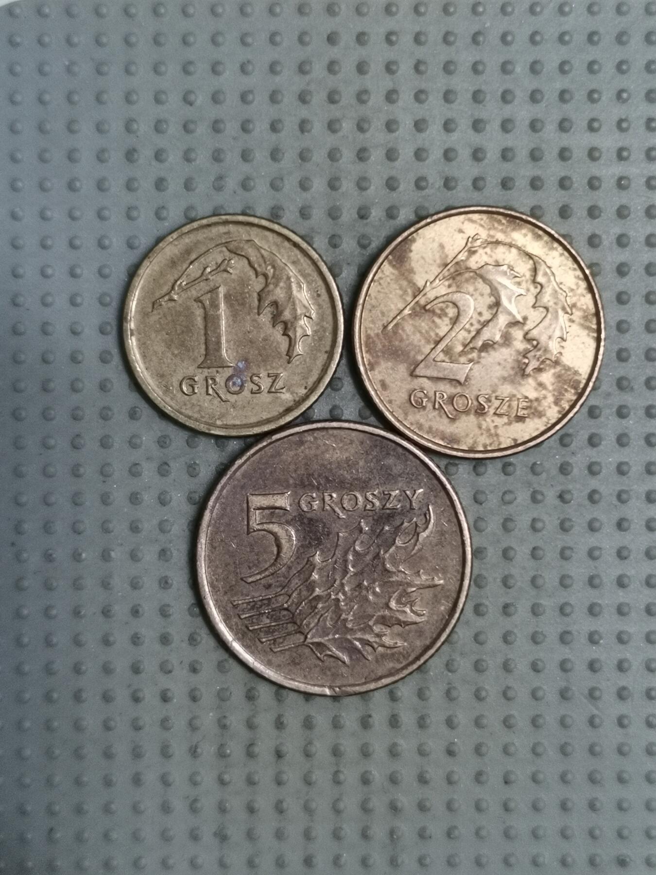 2025年第123场各国散币拍卖（总第123场） 波兰格罗申3枚