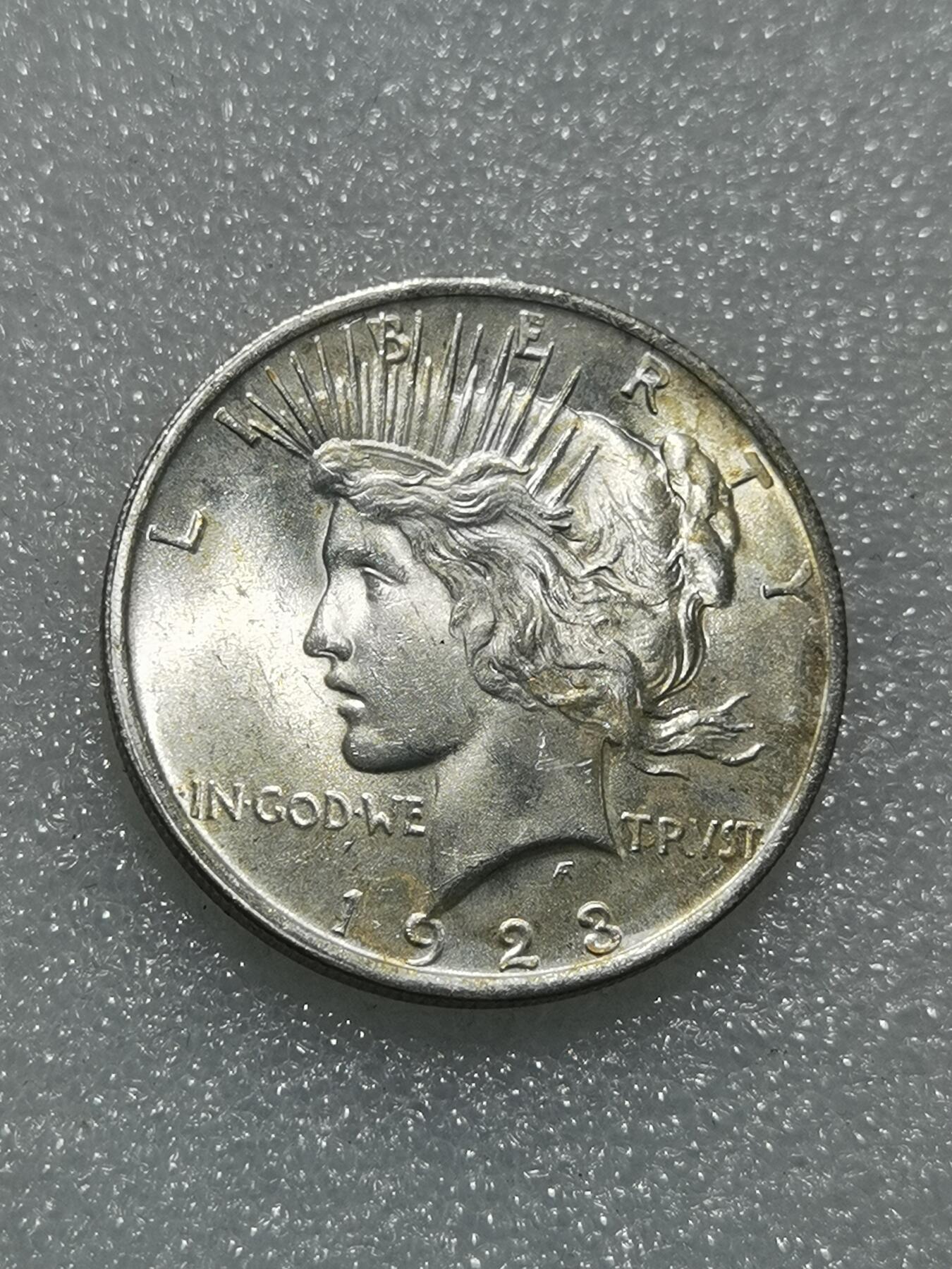 天下钱庄专场欢迎参拍 UNC 美国和平鸽一美元银币