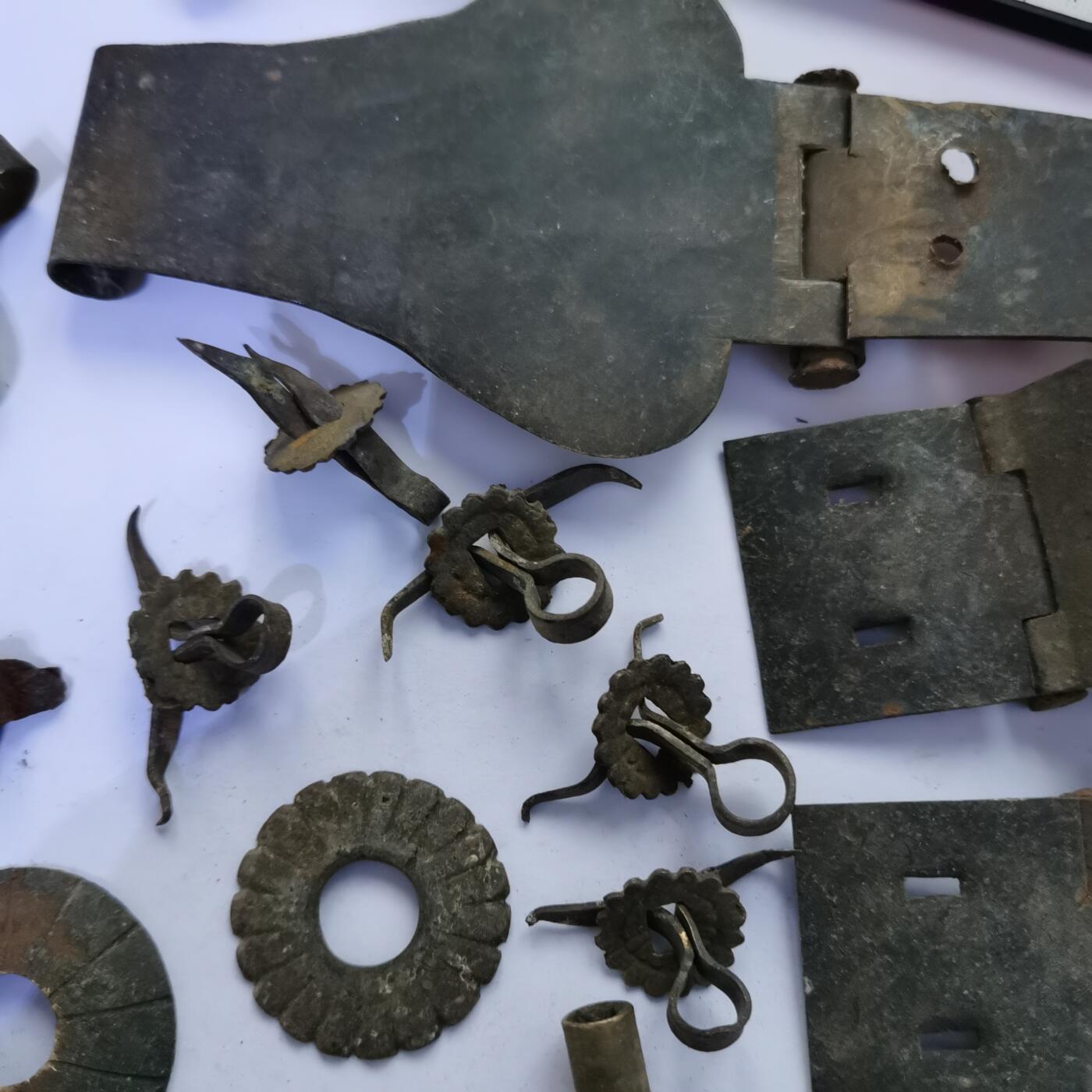 藏珍品阁杂件专场82期 老铜配件