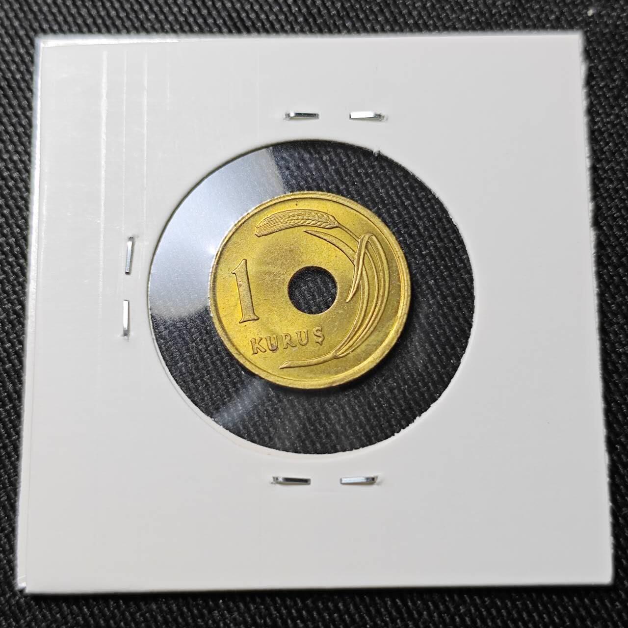 KK钱币收藏小铺 （套币 好品/批量散币 银币）专场  2月预留时间 周末发货  1949土耳其1库鲁铜币 好品