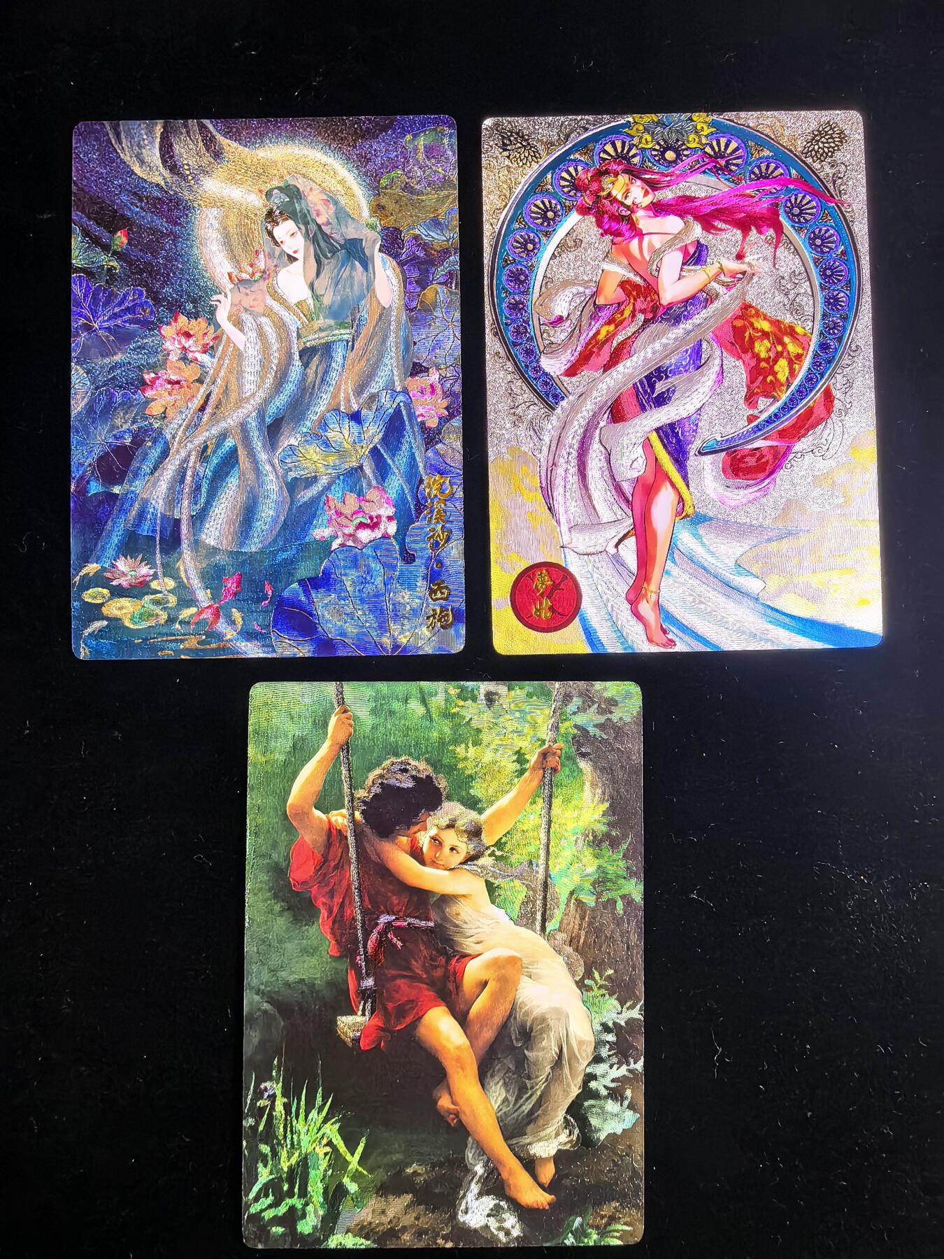 无佣金 不寄存 不收拍 链接少 我只是一个小小的卡牌收藏玩家   需要多宫大佬请私聊 部分卡牌设有底价（不想玩的那么累，即使有底价也会比市场价便宜的多，懂的自然懂） 拒绝小号抬价 大家放心拍 所有拍品部分套有卡膜 部分卡牌多宫 自制卡牌 不包厂瑕 放大镜 品控 勿拍 流拍商品会循环 感谢大家支持 留个关注 不定时上新 谢谢 奇点卡牌 粗闪3张