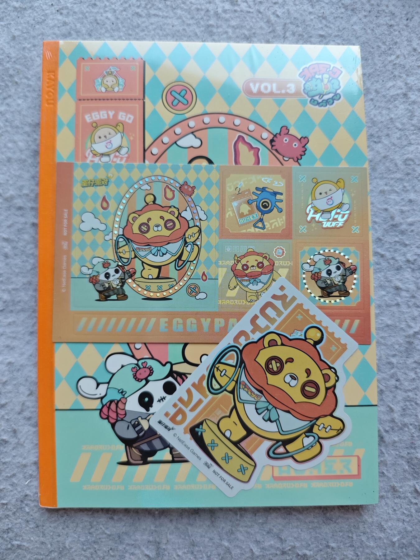 【随心含颖卡拍51期】卡游/集卡社/卡卡沃 抽卡机专场拍卖【无佣金】 卡游 蛋仔笔记本一本