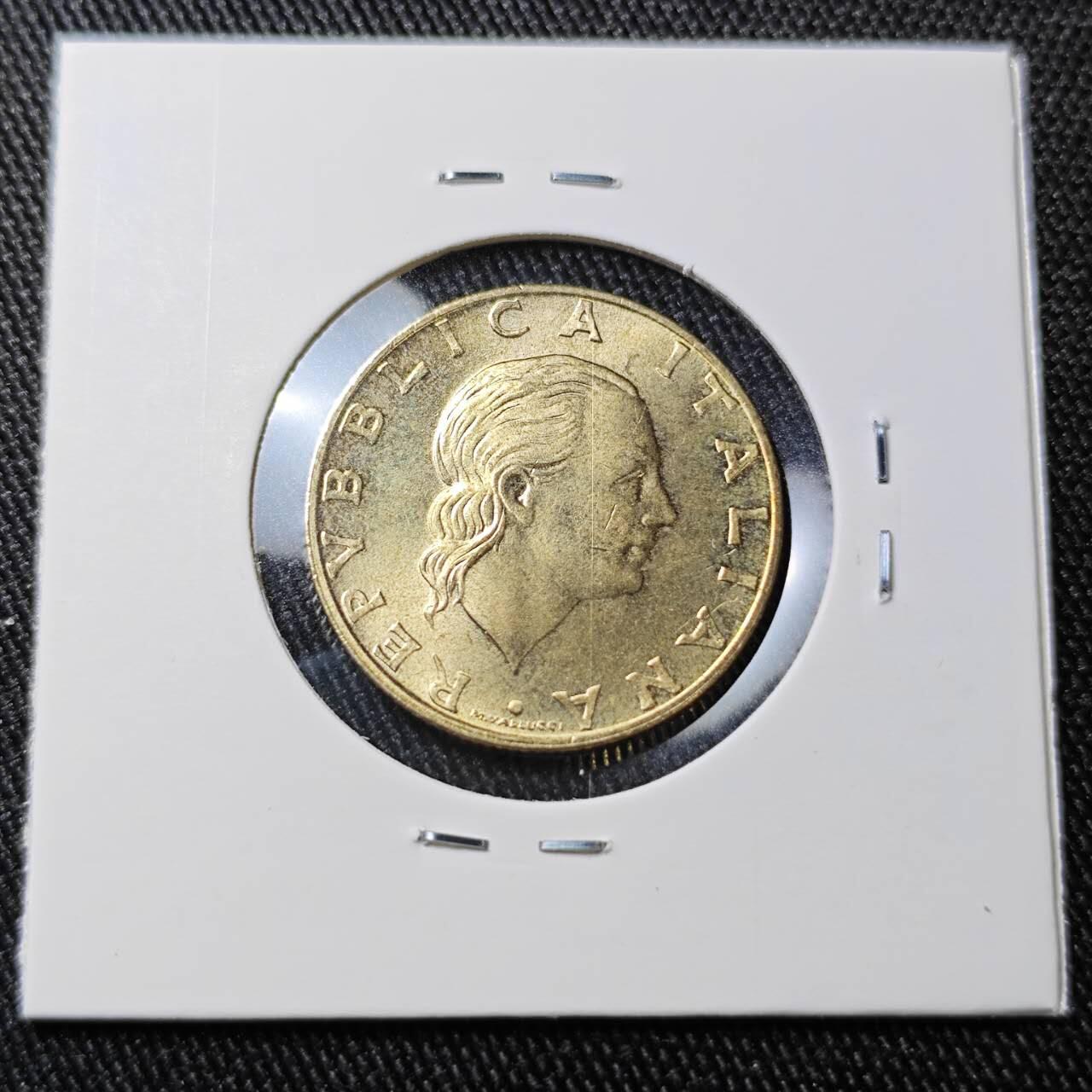 KK钱币收藏小铺 （套币 好品/批量散币 银币）专场  2月预留时间 周末发货  意大利200里拉纪念币