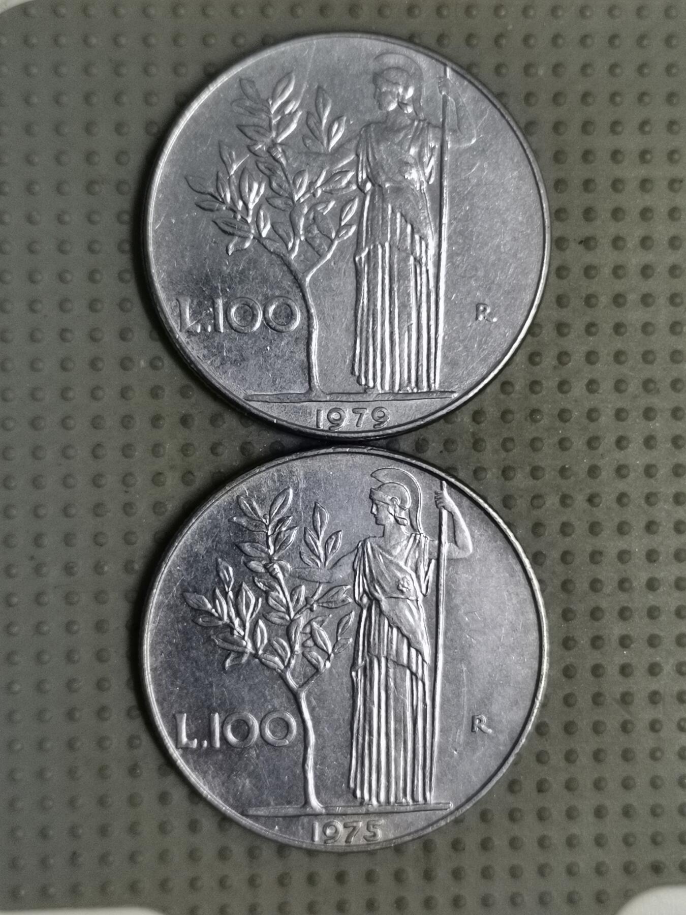 2025年第123场各国散币拍卖（总第123场） 意大利100里拉2枚