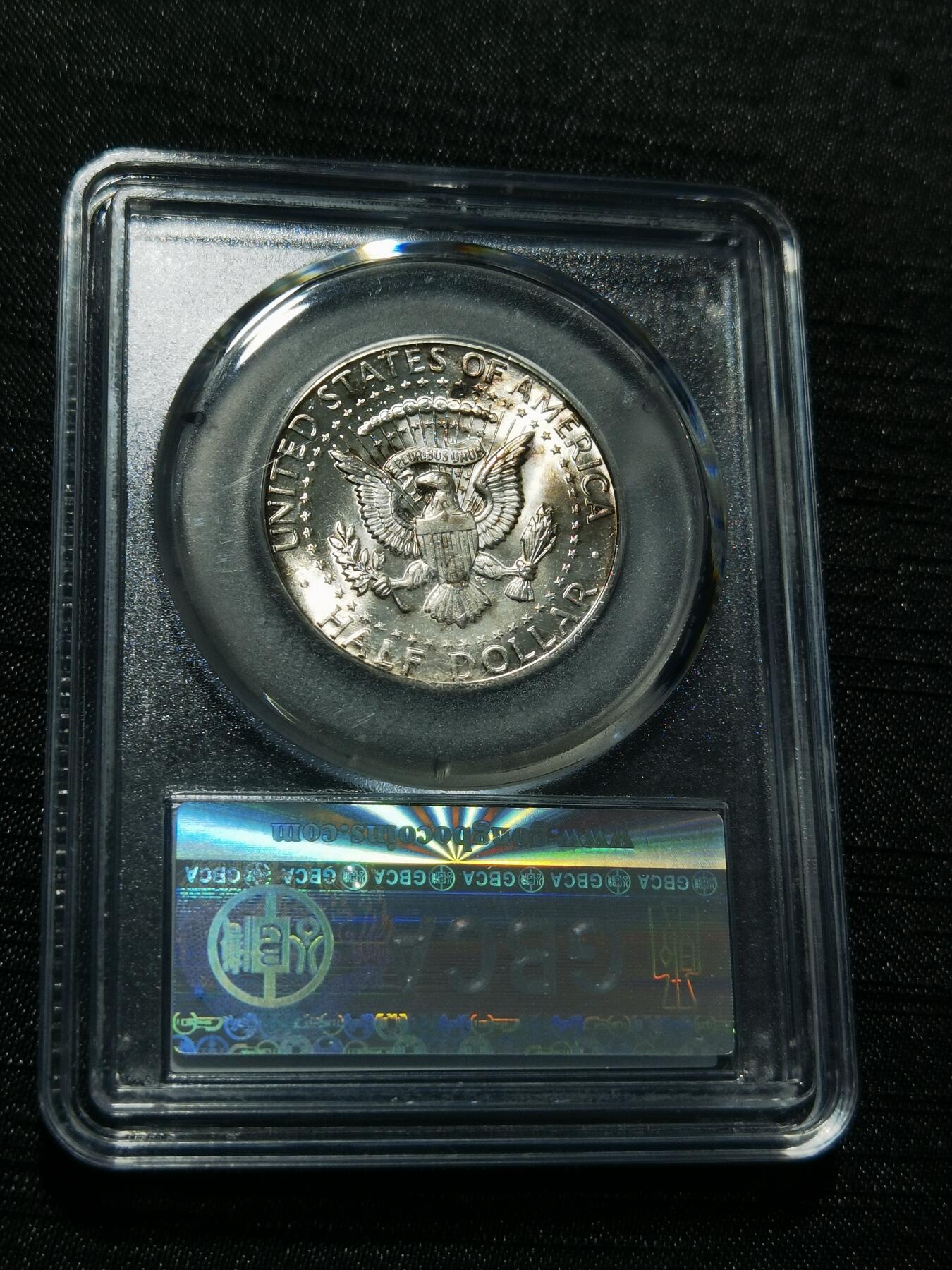 天下钱庄专场欢迎参拍 1964首年高银美国肯尼迪银币