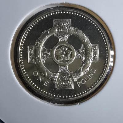 沼泽如烟--第913场 - 英国2001年1磅精制币