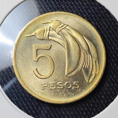 KK钱币收藏小铺 （套币 好品/批量散币 银币）专场  2月预留时间 周末发货 -  1969乌拉圭5比索 好品铜币