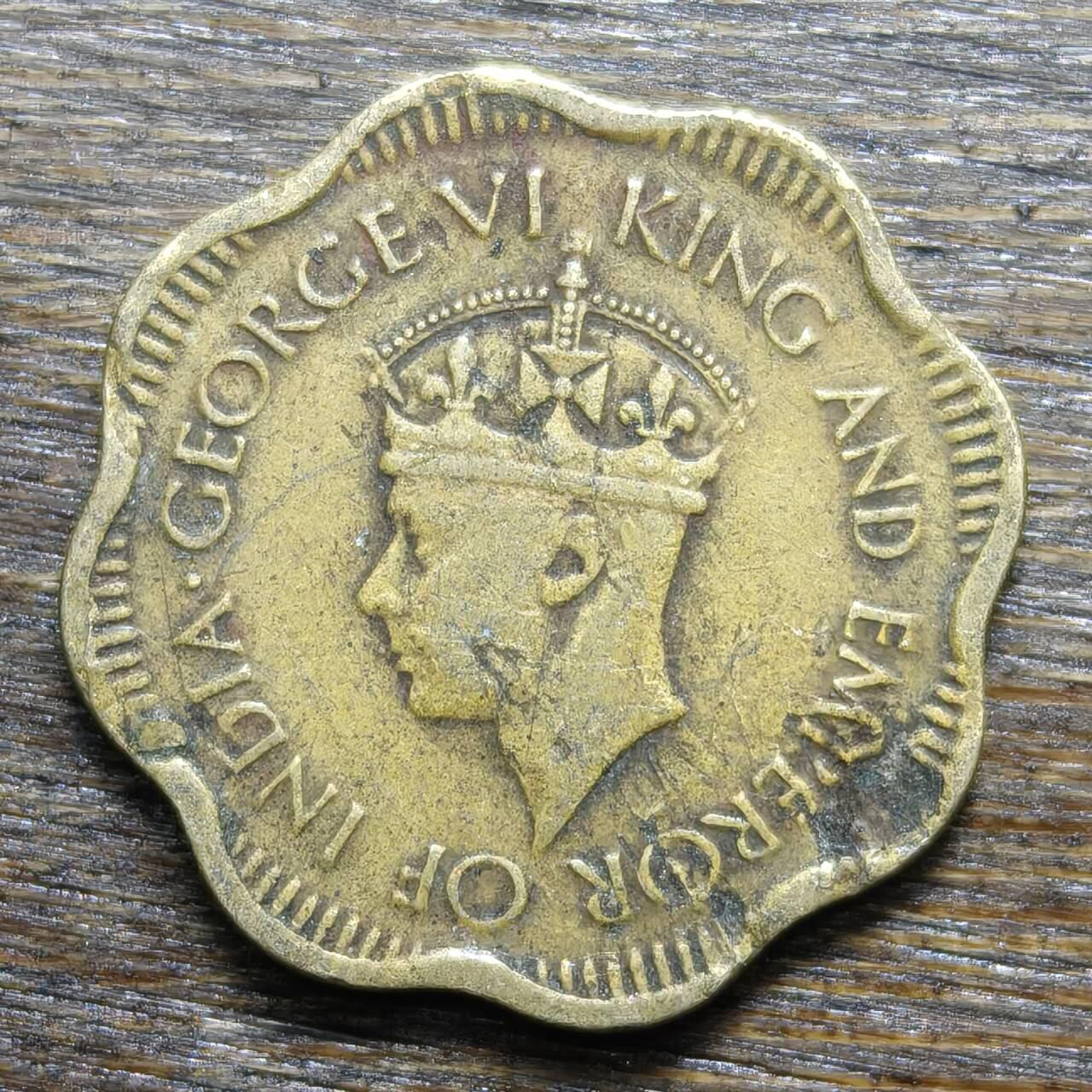 【铜匠收藏】★第132场★散币场，无佣金，30包邮。不满30元，支付5元运费。《接受代拍 代送NGC评级》 英属锡兰 1944年 10分