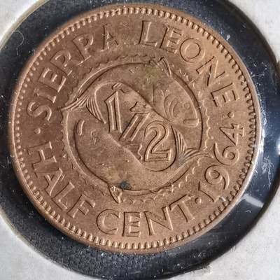 沼泽如烟--第913场 - 塞拉利昂1964年半分