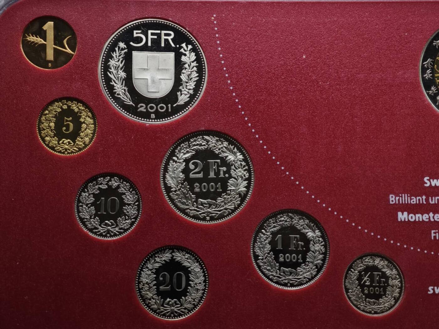 【淘币小摊】实时拍第八百零八拍   银币套币场   满百包邮可预留二周 每周一统一发货   瑞士2001年雪人套币