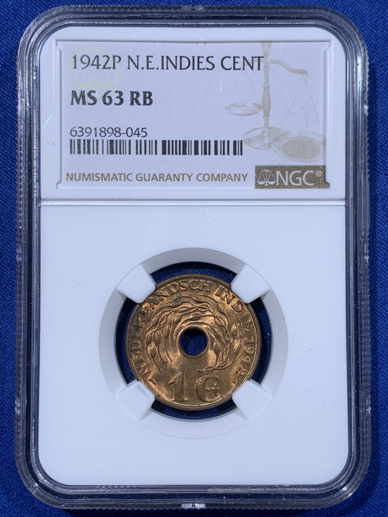 《竞宝斋》第442场 周日，周一，2场连拍 （全场包邮） 八枚一组 NGC UNCD-MS65 荷属东印度3铜1镍4银大全套，收集难度大于荷属库拉索，日本藏家币送评，性价比不错的1套，值得拥有。
