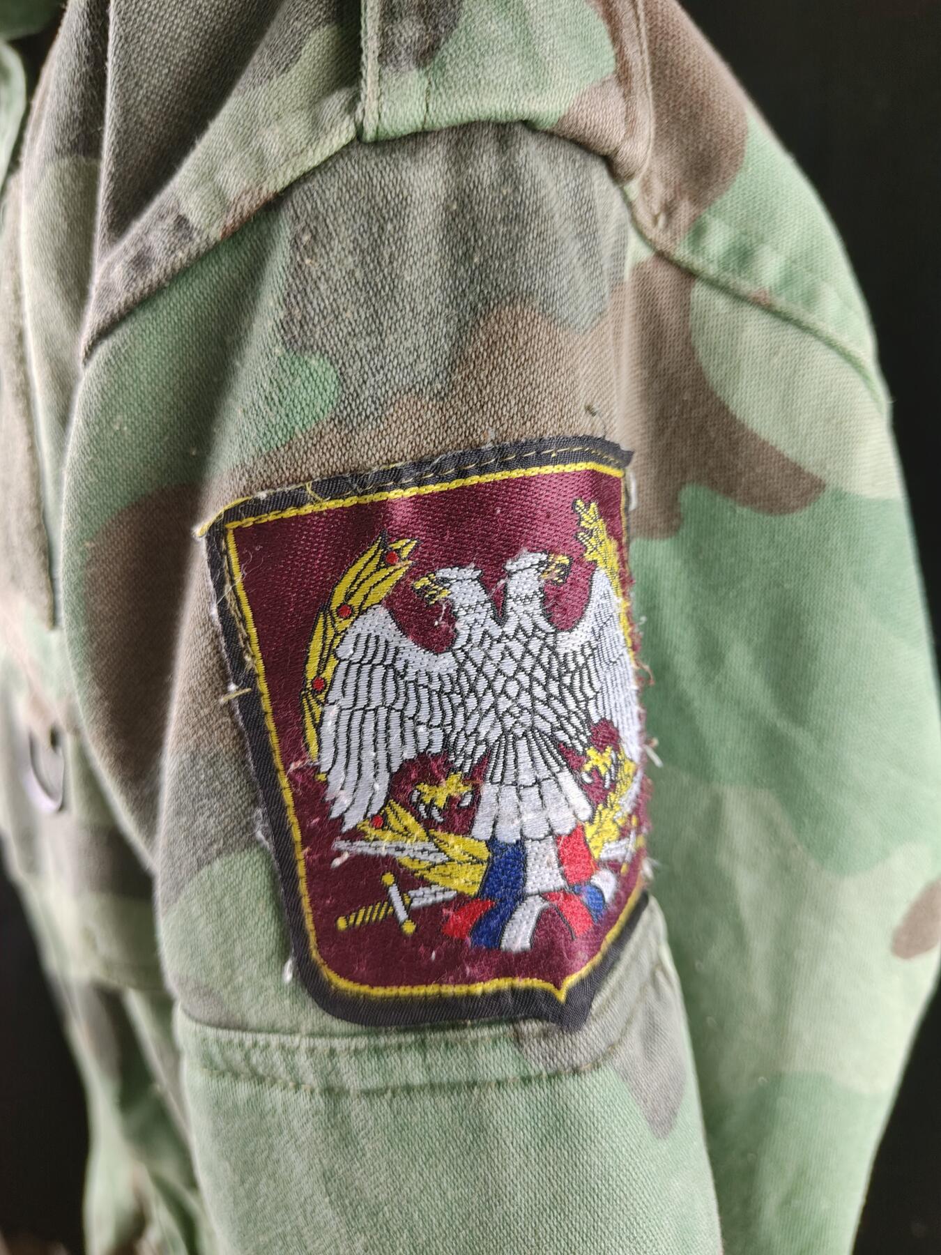 0元起拍勋章 第313期 咸鱼国勋章拍卖专场 11月26日（周三）下午6：00开始 塞尔维亚m93迷彩服 胸围118 肩宽50 衣长76 袖长60