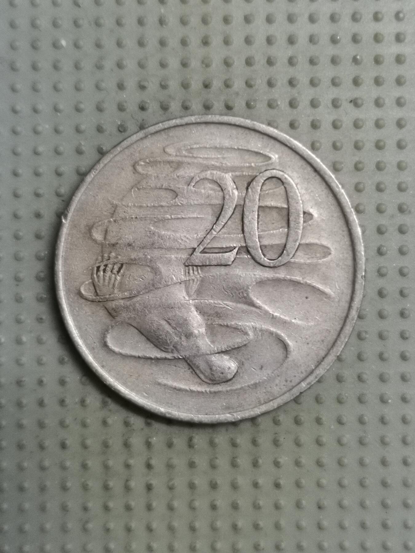 2025年第124场各国散币拍卖（总第124场） 澳大利亚1976年20分