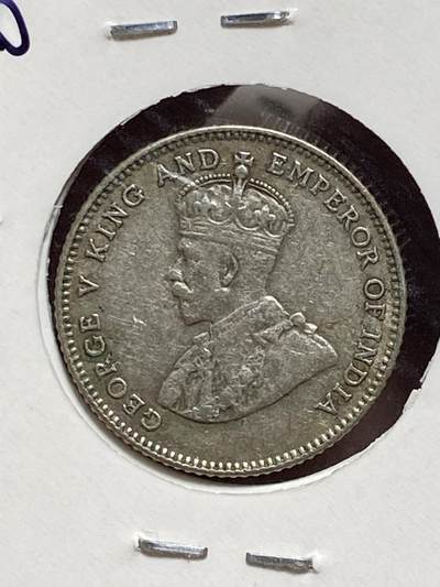 2025年第一百三十二场(总第一百五十八场）外国好品纸夹散币场(免佣金) - 英属海峡殖民地1927年10分(乔治五世第三版，关门年仅发行2年，600银)