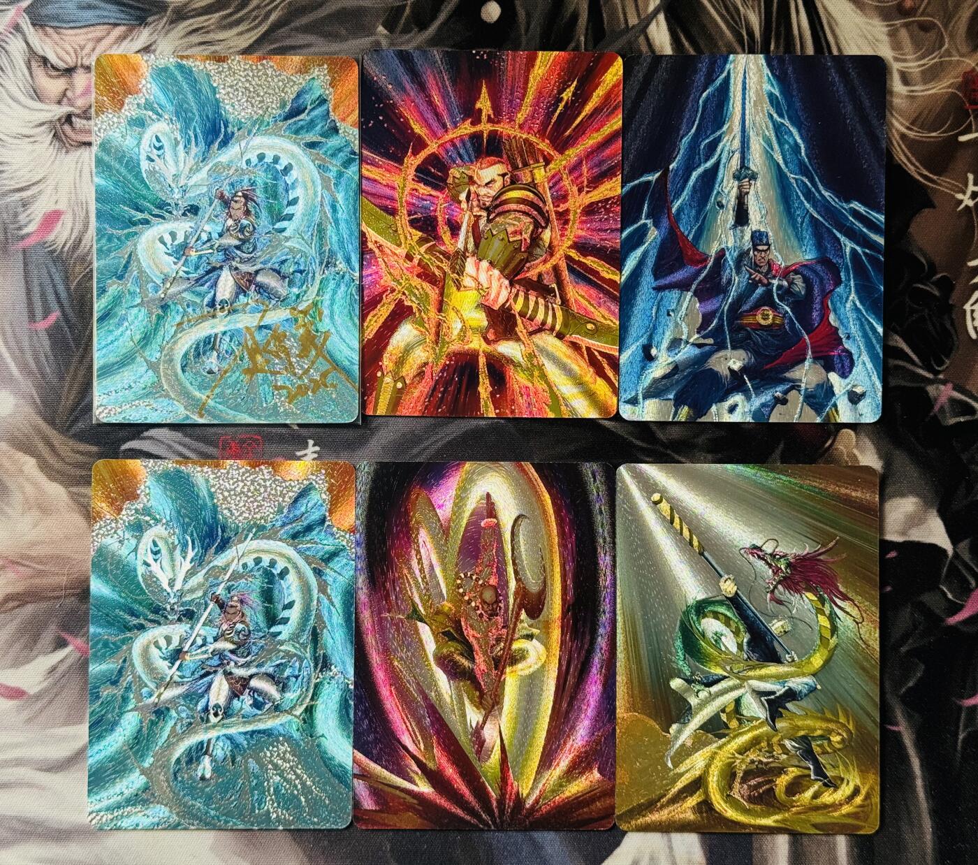 NO.16 好又多金牌大场，双11狂欢继续！每周一站式配齐，方便凑单！（周6晚8点截拍，卖家送拍0抽成！） 【亲签卡】百里 夏伟义港漫水浒测试卡 5+1张签名 【签名编号019/030】