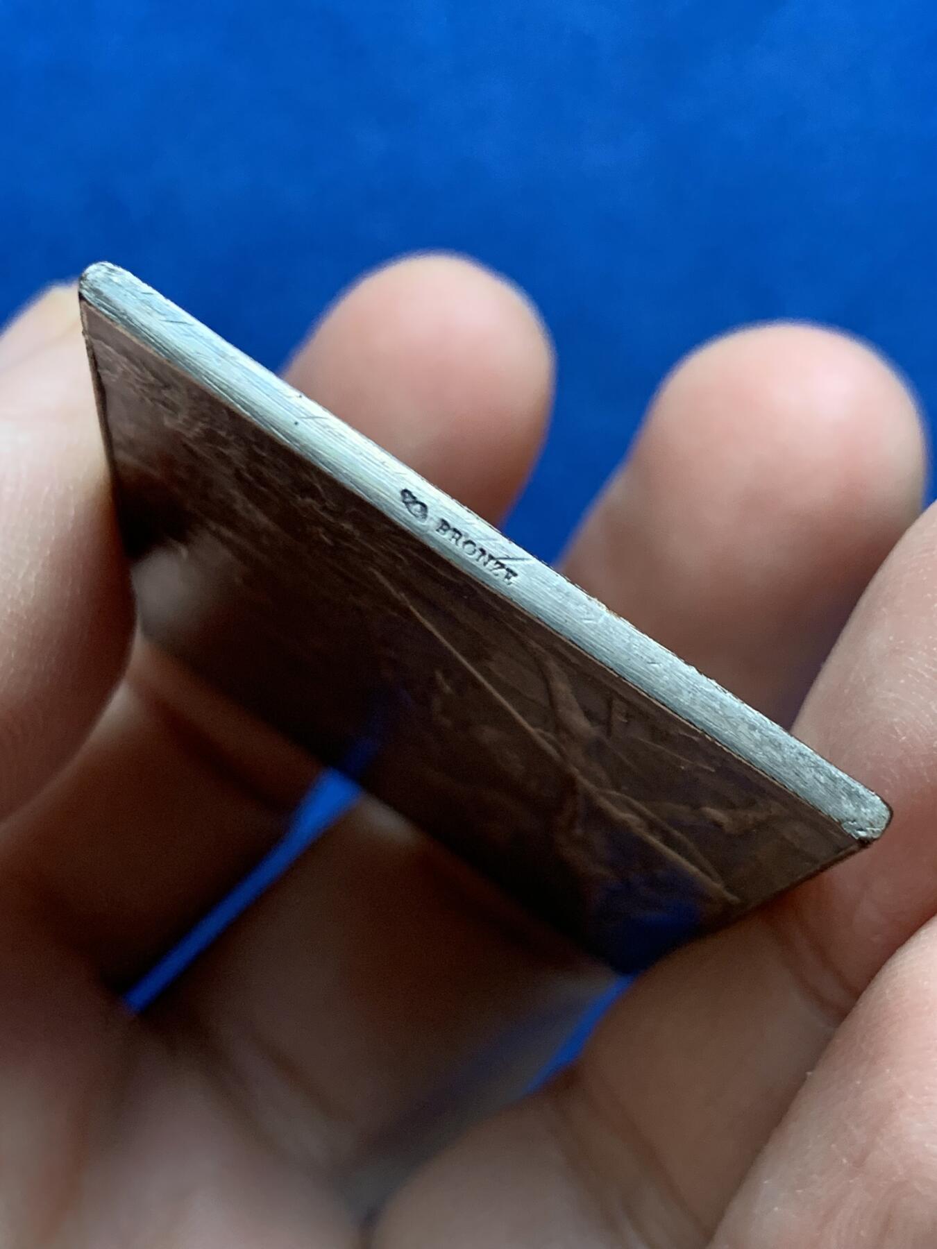 《竞宝斋》第442场 周日，周一，2场连拍 （全场包邮） 大师DUPRE作品 法国射击联合会 镀银铜章 50.8毫米×38.2毫米 34.4克，边铭：丰饶角+BRONZE