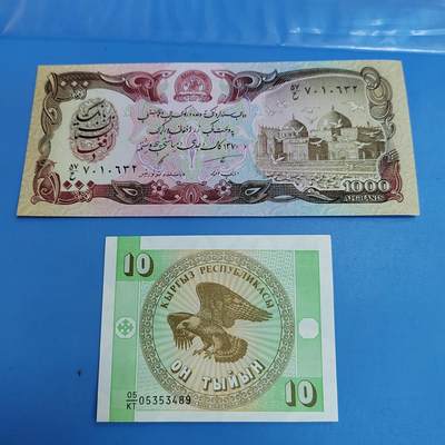 PCAI钱币26-619外国纸币小专场 - 外币二张