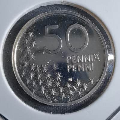 沼泽如烟--第913场 - 芬兰1995年50芬尼精制币