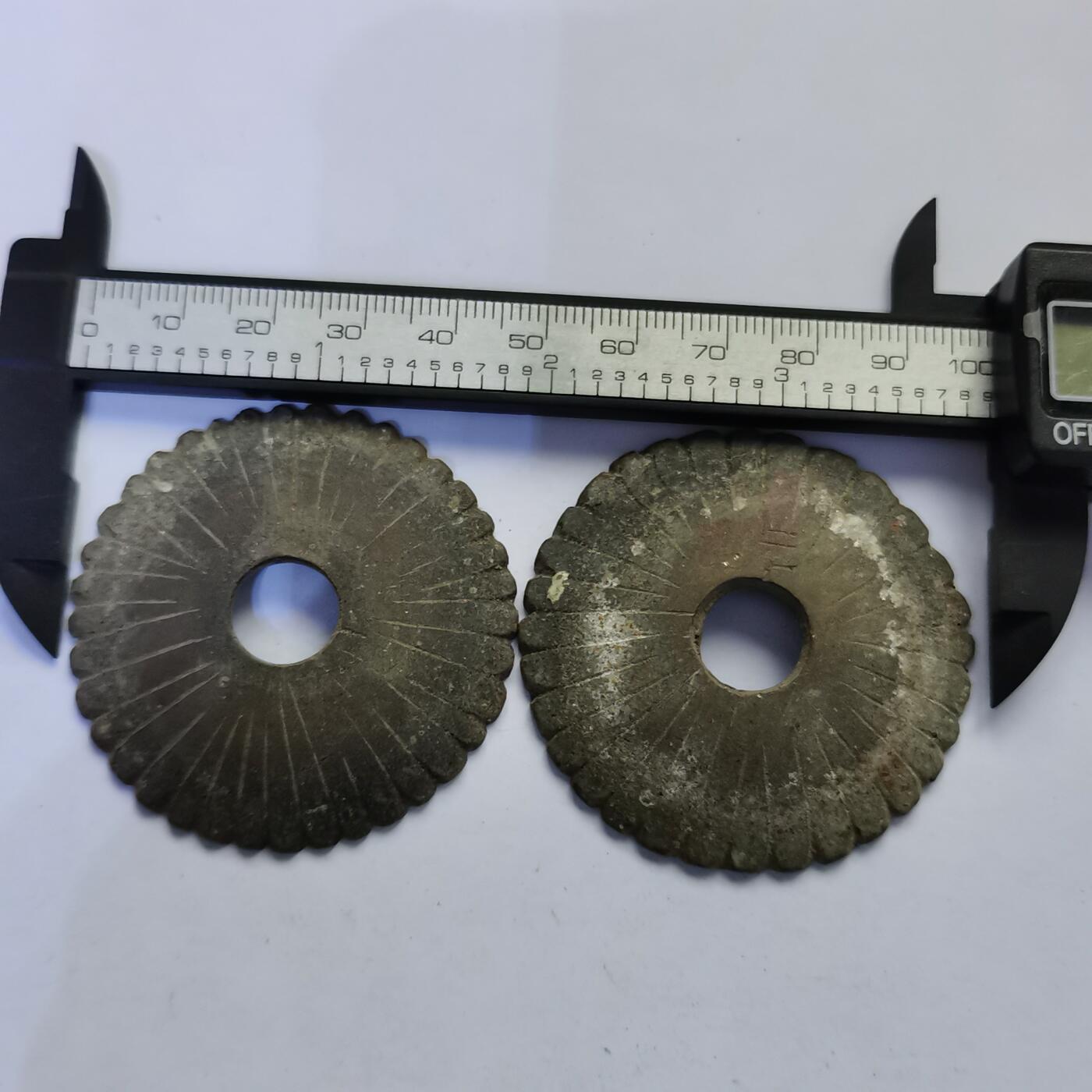 藏珍品阁杂件专场82期 花纹铜配件