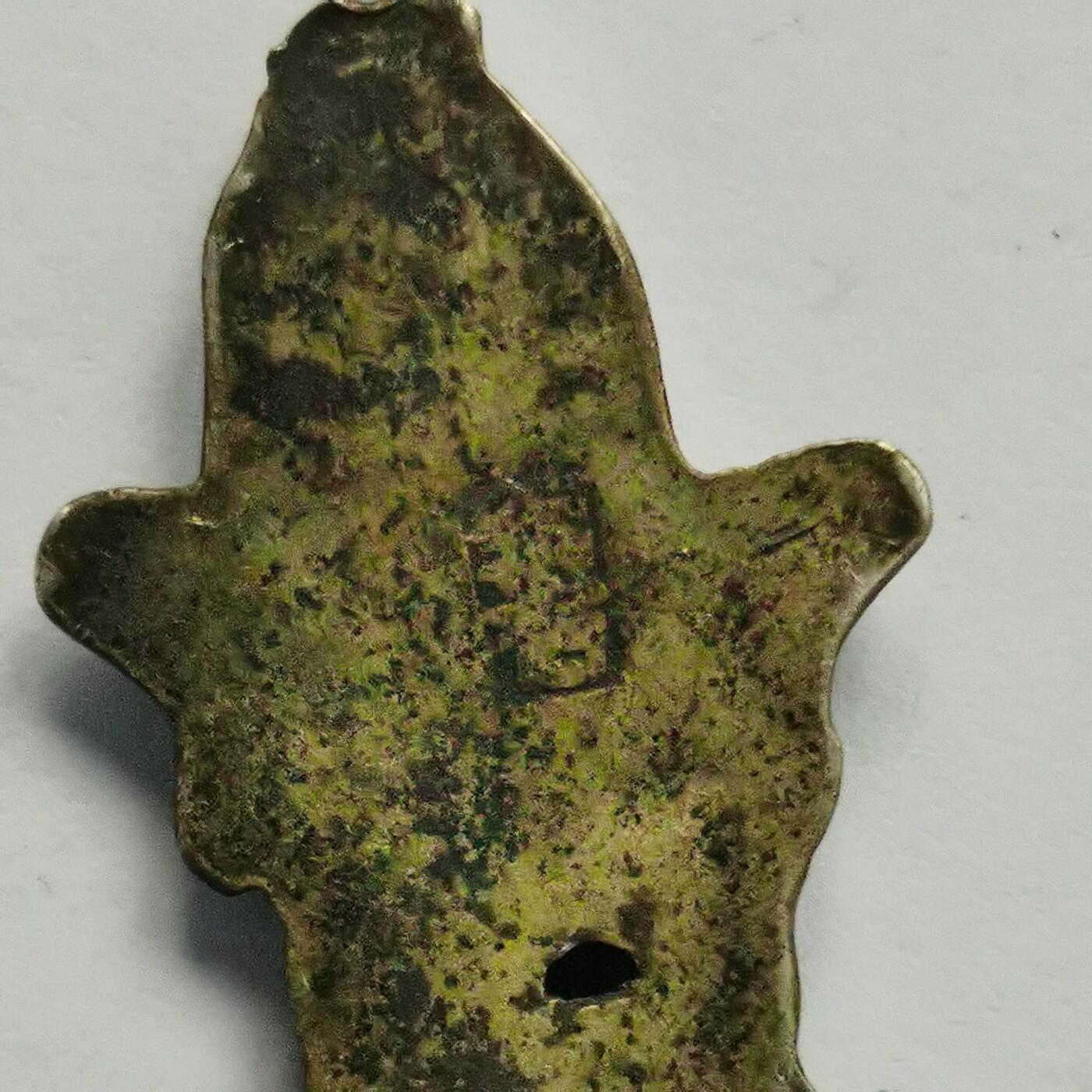 藏珍品阁杂件专场82期 清代老银壁虎