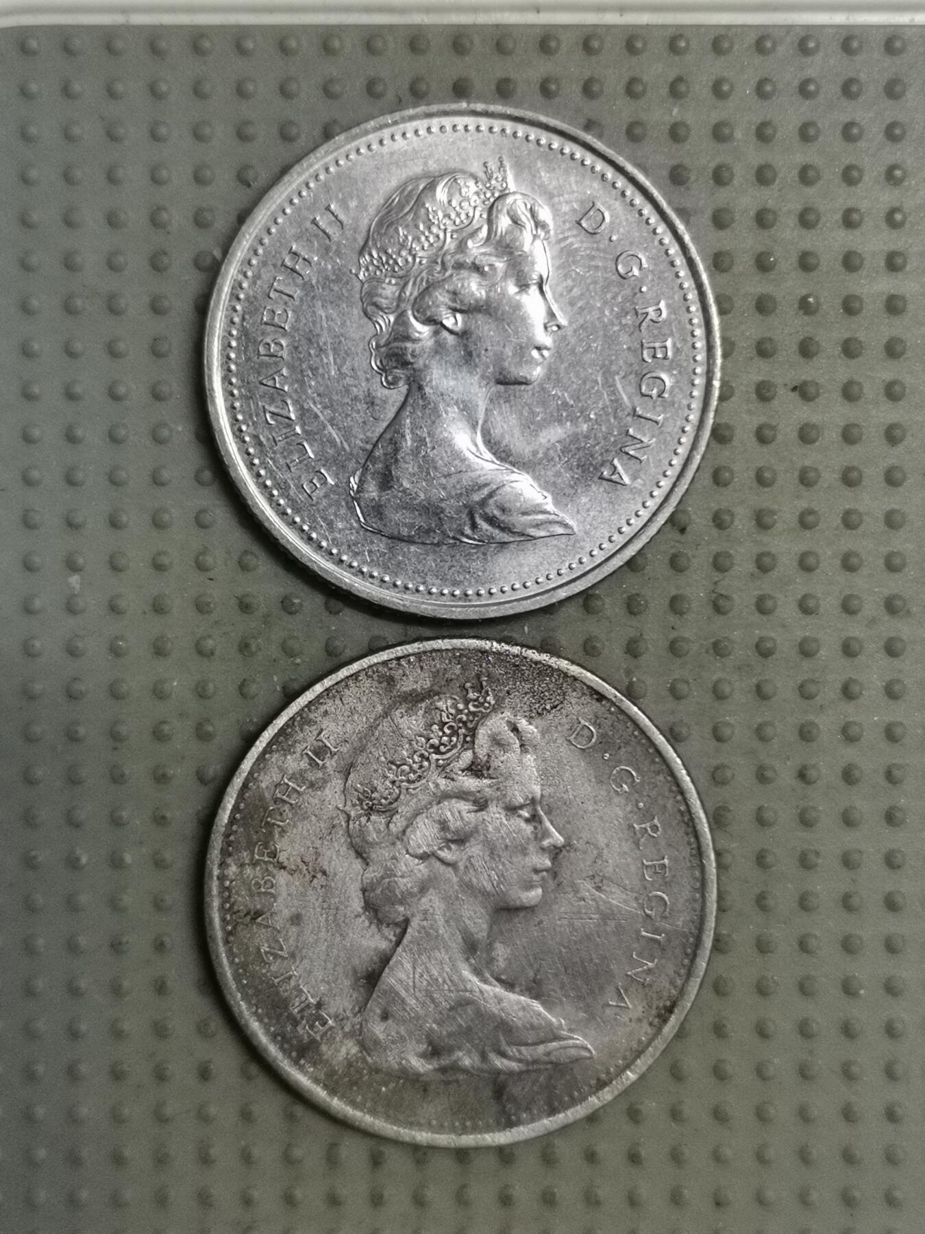 2025年第124场各国散币拍卖（总第124场） 加拿大25分2枚